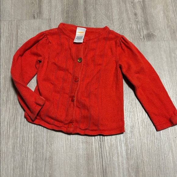 Gymboree Red Button-Up Cardigan - Picture 1 of 1